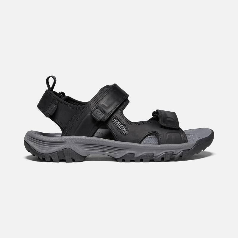 Keen Targhee III Trekkingsandalen Herren DE-53017 Black/Grey - Keen Herrenschuhe Schwarz